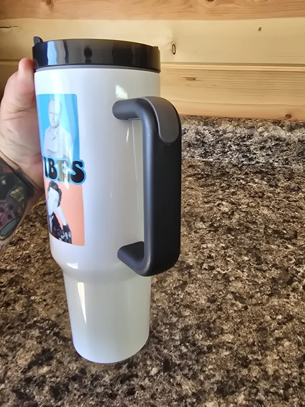 Dad Vibes 40 Oz Tumbler
